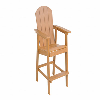 Méridienne de patio d'extérieur, fabriquée en matériau robuste de type HANPS, équipée d'accessoires en acier inoxydable 304