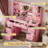 Makeup Vanity with USB Outlet & 3-Color Adjustable Lights - Large Storage Dressing Table with 7 Drawers, Side Hair Dryer Holder, Mirror for Bedroom-1263230531