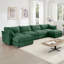 Canapé modulaire en chenille-1646600096
