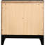 Table de chevet 2 tiroirs Grey Oak
