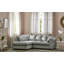 Romelia 3 Seater Velvet Sofa & Chaise-834865208-834865191