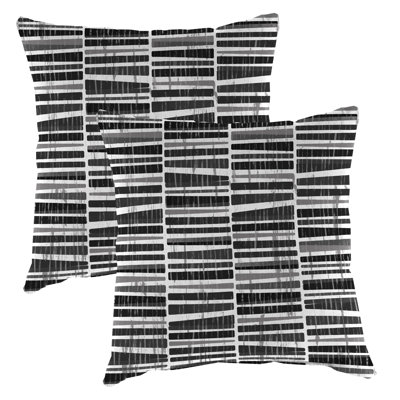 Coussin extérieur 16 po x 16 po (ensemble de 2)