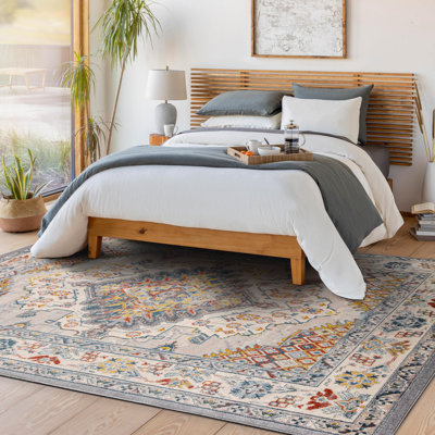 Tapis oriental gris Kucera Flatiron