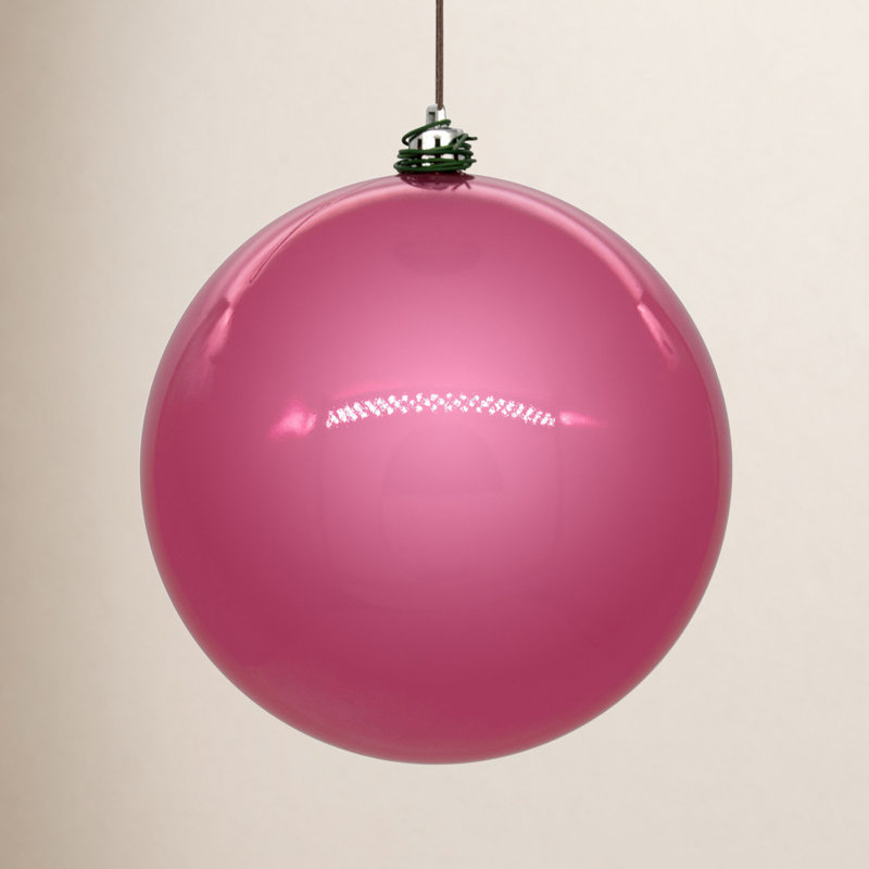 4" Shatterproof Bauble, Pink