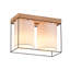 Avrit Linen Flush Mount