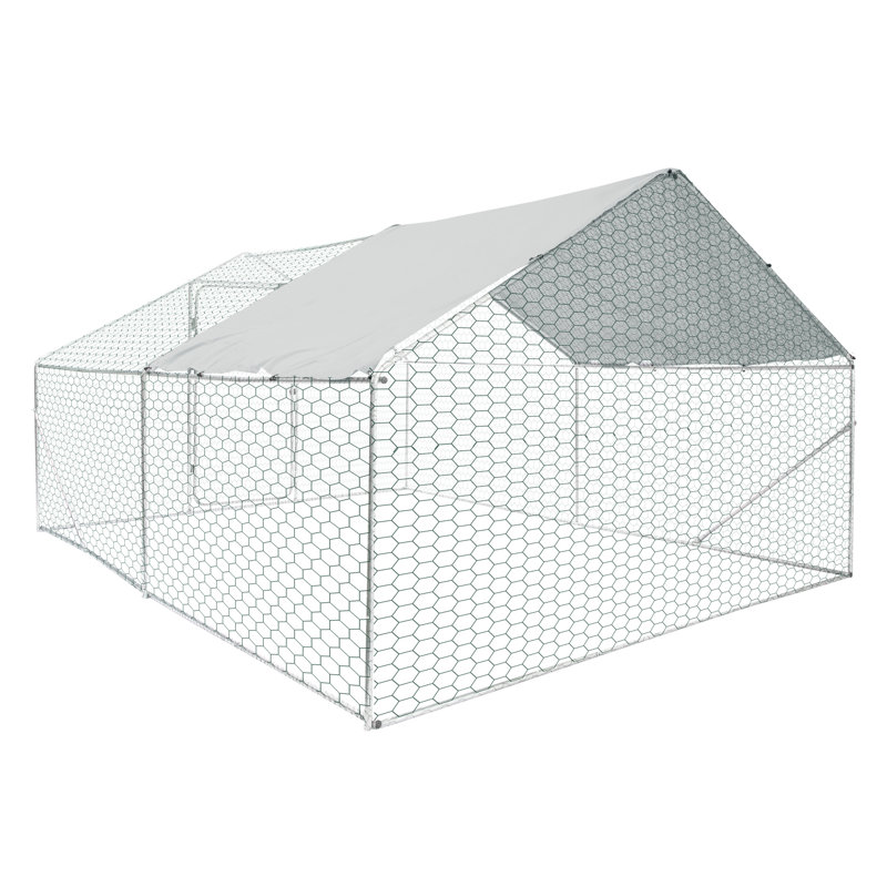 Enclos à poulet Big Space, 13106 pieds, pour poulets actifs 13 x 10 x 6 pi