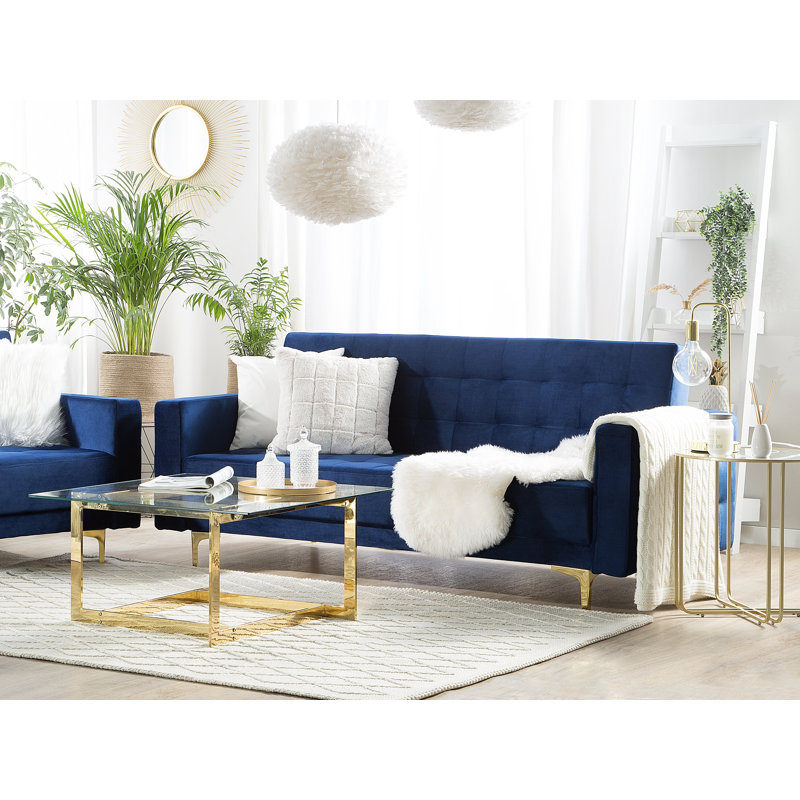 Ghislain 3 Seater Velvet Sleeper