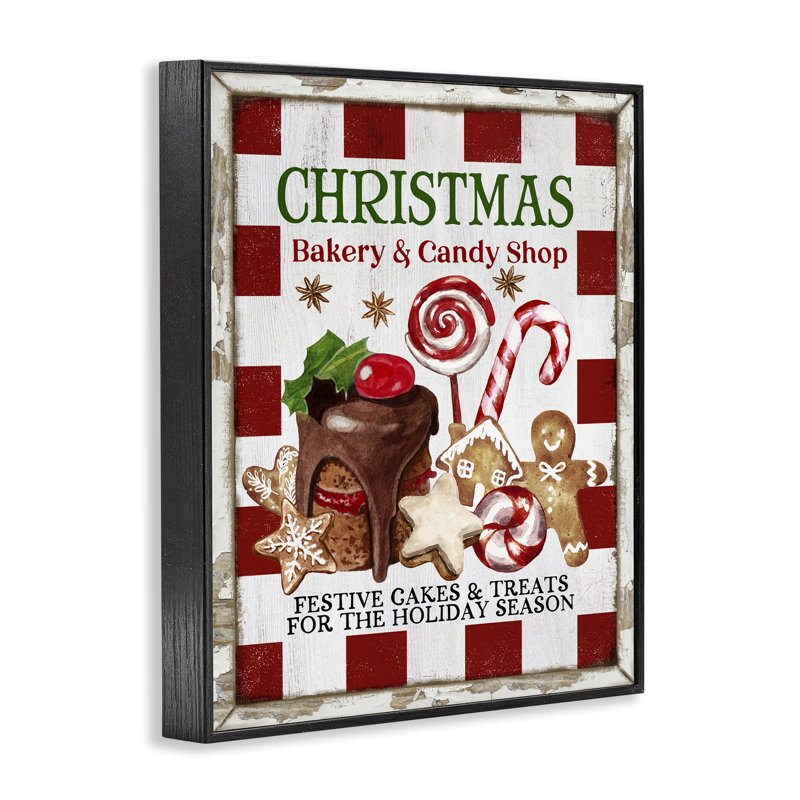 Art de giclée encadrée par Christmas, Giclée encadrée noir minuit, H 20 po x l 16 po