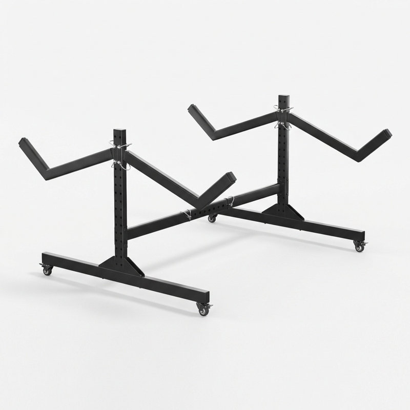 Support de rangement pour kayak pour 2 kayaks