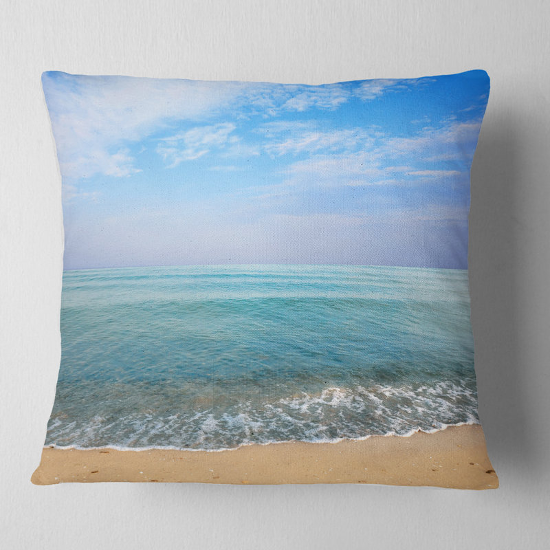 Coussin Seashore, 16 po x 16 po, Carré