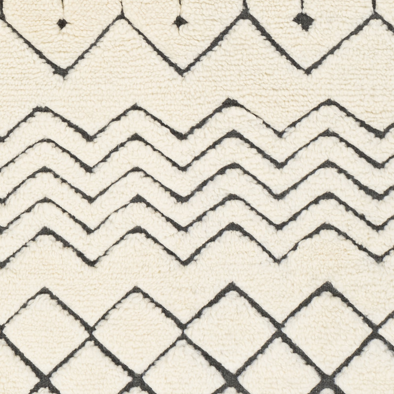 Meknes Wool Southwestern Area Rug, Rectangle 2' x 3'