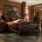 Dark Brown Queen Bed