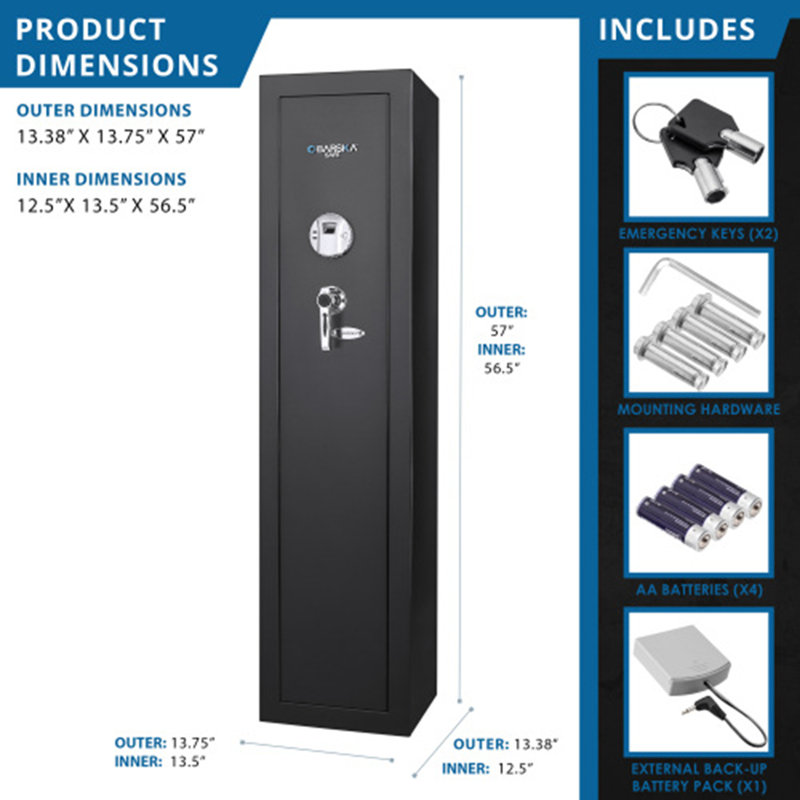 Fireproof Safe – Large Secure Vault