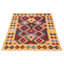 Tapis unique en laine nouvel âge 4 pi 9 po x 6 pi 4 po Winrey