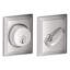 Single Cylinder Deadbolt with Addison Trim-1128994978