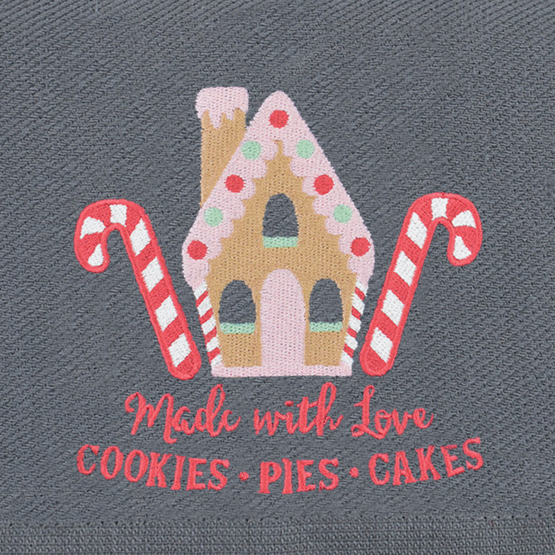 Cotton Tea Towel Kitchen Towel, Grey