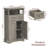 Storage Cabinet With Drawers And Adjustable Shelves