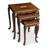 Aniyiah Solid Wood Top Nesting Tables