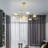Modern Led Industria Chandeliers Round Pendant Light Farmhouse Sputnik Chandelier Mid Century Ceiling Light Fixtures For Dining Room Bedroom Living Room Kitchen Hallway Foyer（1 Pack）-1223906279-1237147291