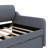 Twin Size Padded Daybed With Handy Trundle And USB Charging Ports-1189807897