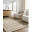 Rectangle Urso Wool Area Rug with Non-Slip Backing-419037128