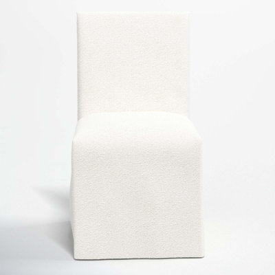 Armstrong Cotton Parsons Chair in Twill White