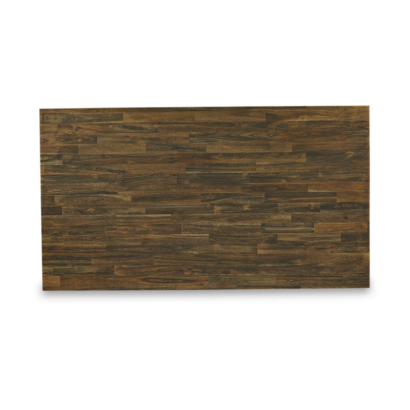 Ensemble de salle à manger 6 pièces comprenant une table rectangulaire à pattes en X, 4 chaises de style Parson en lin recouvert de tissu peau de suède et un banc, multicolore