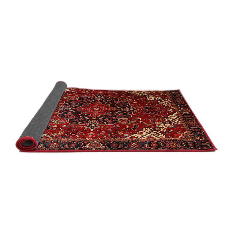 Walbourne Oriental Indoor Rug, Round 7'