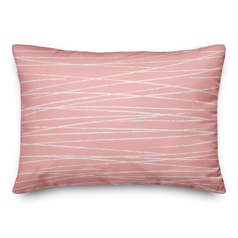  Striped Lumbar Pillow