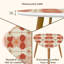 Ensemble de 2 tables basses gigognes Triangle