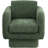 Alessandra Chenille Fabric Swivel Accent Chair-88357516