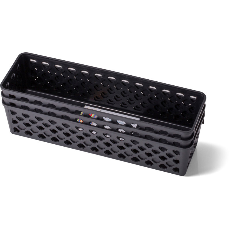 Panier en plastique achieva supply, H 2,3 po x l 10,13 po x P 3,06 po