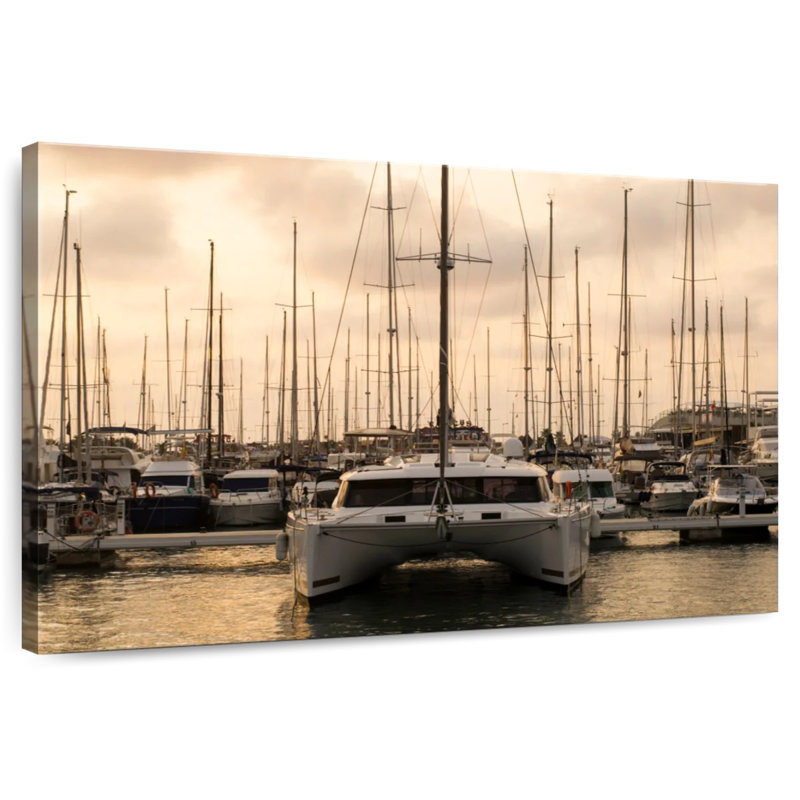 Mehar Mediterranean Catamaran, 34" H x 51" W