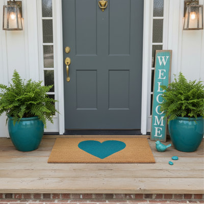 Tapis d'extérieur antidérapant Grandwood Heart