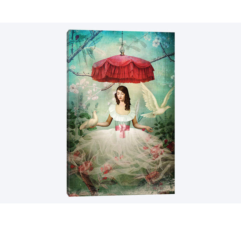 Reproduction d’art sur toile tendue "earl de châssis gris" par catrin welz-stein, H 12 po x l 8 po x P 0,75 po, Toile tendue