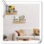 Tablette flottante en bois 2 pièces Calogera-673524121