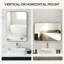 Metal Rectangle Mirror