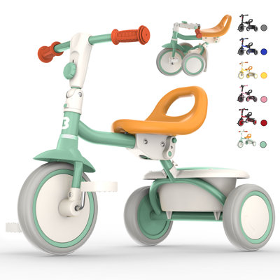 Besrey Toddler Tricycle for Ages 2-5 Years,Kids Trike for Boys and Girls,Child Bicycles Toddler Bike with Bell