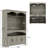 70.9" H Elegant Large Dining Cabinet