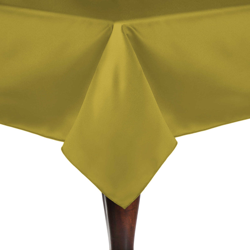 Ultimate Textile Rectangular Tablecloth, 1, Acid Green, 144" x 60"