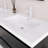 72" Wall-Mounted Double Bathroom Vanity With Resin Top And 4 Soft Close Drawers-714652962
