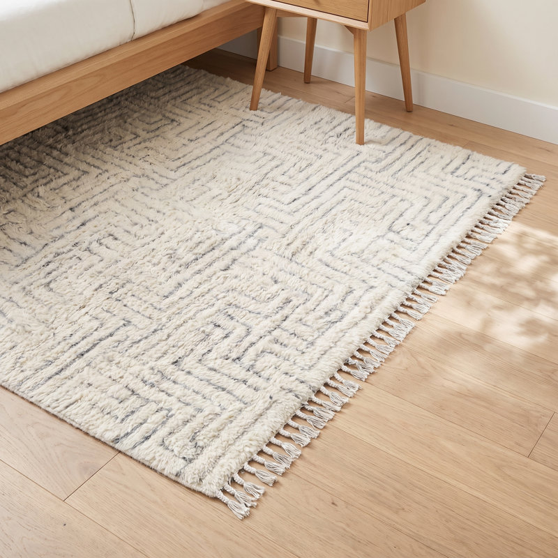 Risa Wool Geometric Indoor Rug, Rectangle 2' x 3'