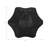 Textured Geometric Orb, Black-1209314499