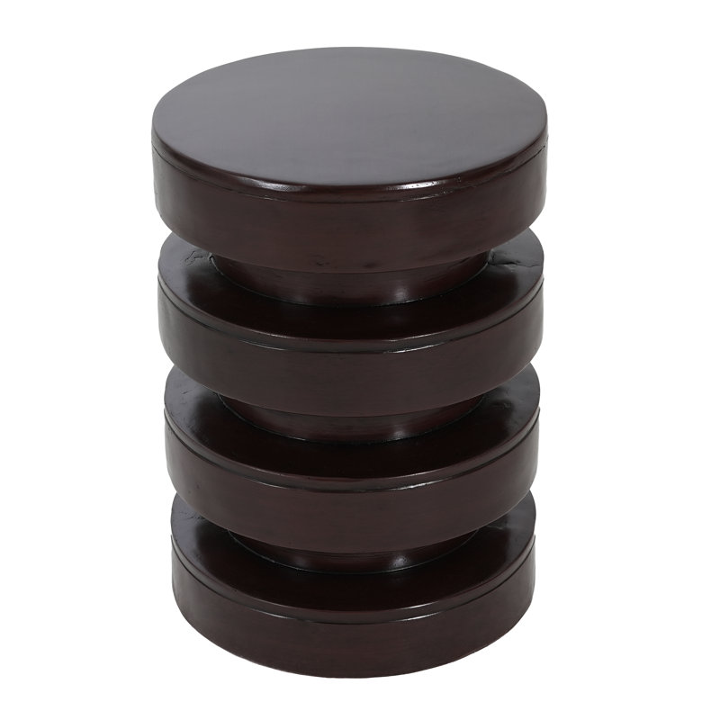 Table d'appoint Adison Elegant Patio, Brun