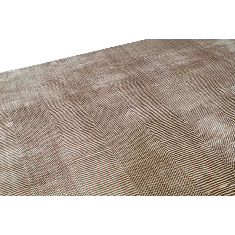 Wool Area Rug in Beige, Rectangle 5'9" x 8'9"