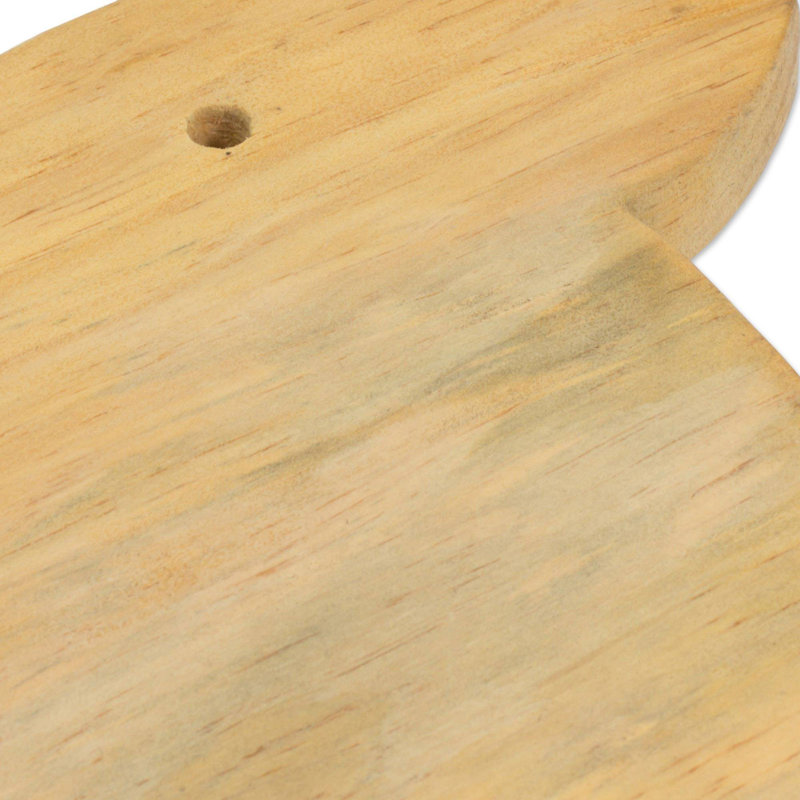 Esteban Pine Wood Happy Duck Cutting Board