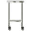 Tables de travail en acier inoxydable H 33,5 po VidaXL-96261894