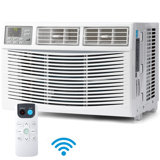 8000 BTU Window Air Conditioner, Cools 350 Sq.Ft., Remote/App Control, Auto-Restart