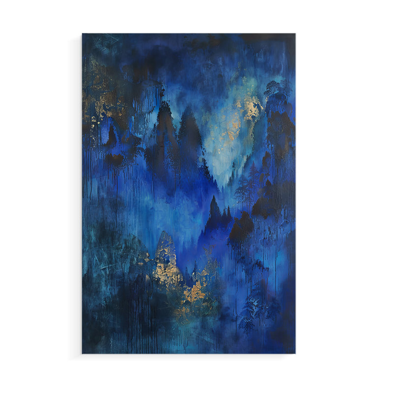 Série ABSTRACT, impression sur toile - non encadrée, H 48 po x l 32 po