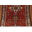 Tapis de couloir géométrique motif persan Heriz noué à la main 4 x 11